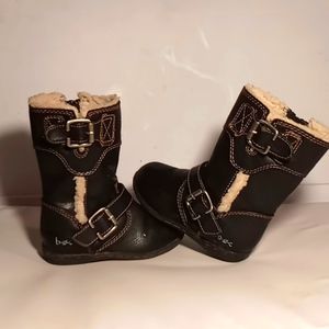 Black b.o.c Furry Boots